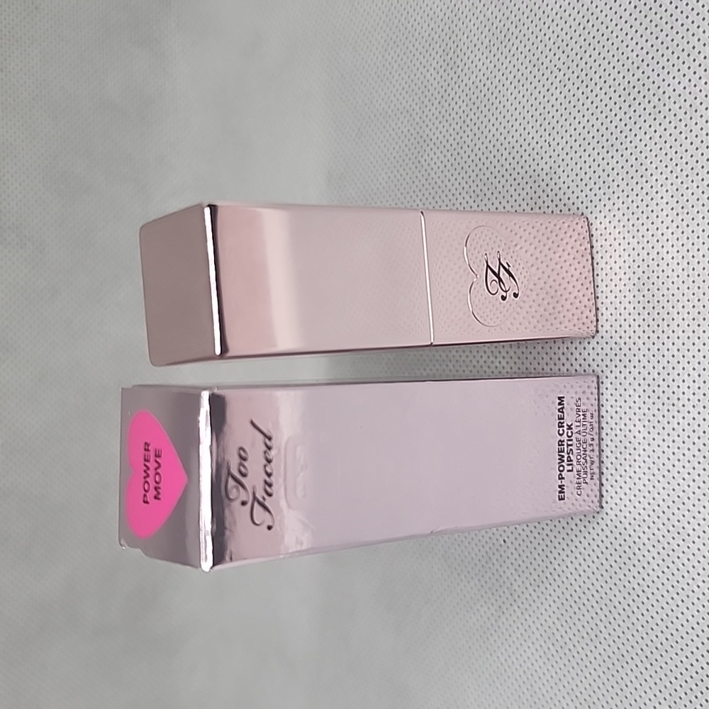 TooFACED LADY BOLD EM-POWER CREAM LIPSTICK (NIB)
